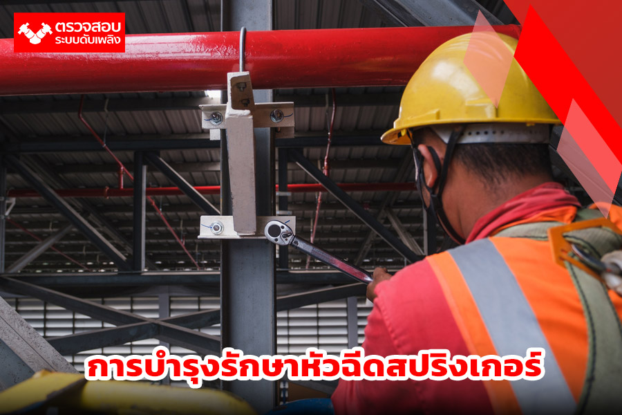 การบำรุงรักษาหัวฉีดสปริงเกอร์